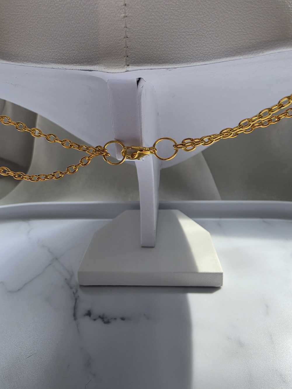 Gold-Tone Layered Necklace with Yellow Smiley & Multicolor Charms - Picture 5 of 5